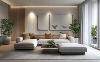 Conseil déco pour un salon design contemporain : l’impact des couleurs sur l’ambiance
