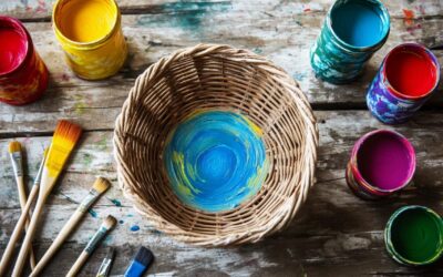 Peut-on peindre un panier en osier sans qu’il s’écaille avec le temps ?