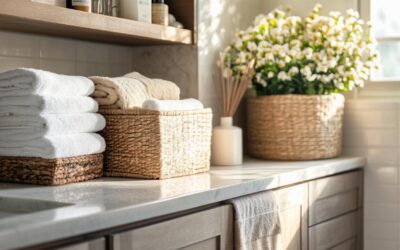 Rangement pour petite salle de bain : 15 astuces ingénieuses pour optimiser chaque centimètre